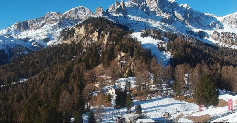 Webcam Виго-ди-Фасса-Пера-Чампедие  - Vigo - seggiovia Prà Martin