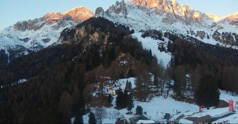 Webcam Виго-ди-Фасса-Пера-Чампедие  - Vigo - seggiovia Prà Martin