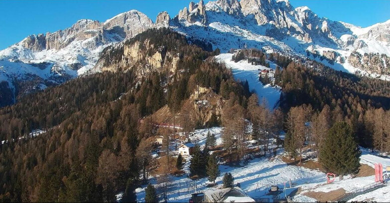 Webcam Виго-ди-Фасса-Пера-Чампедие  - Vigo - seggiovia Prà Martin