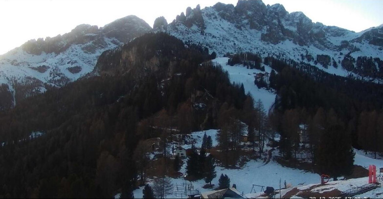 Webcam Vigo di Fassa-Pera-Ciampedie - Vigo - seggiovia Prà Martin