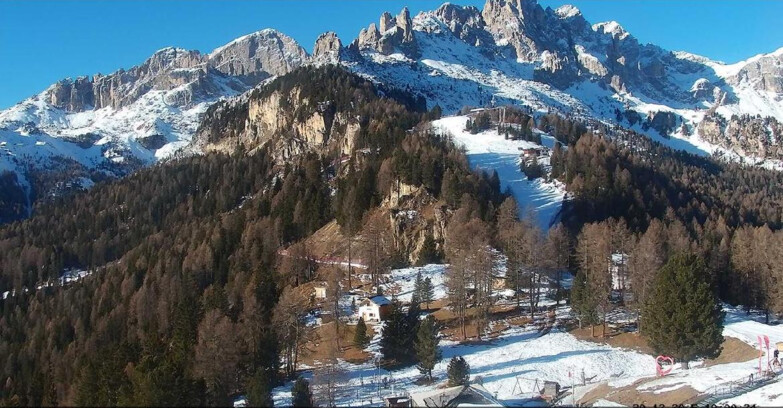 Webcam Vigo di Fassa-Pera-Ciampedie - Vigo - seggiovia Prà Martin 