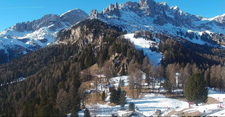 Webcam Vigo di Fassa-Pera-Ciampedie - Vigo - seggiovia Prà Martin 