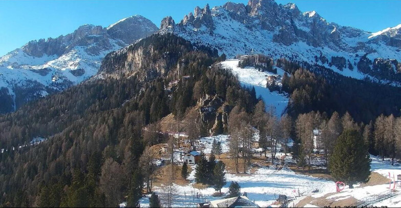 Webcam Vigo di Fassa-Pera-Ciampedie - Vigo - seggiovia Prà Martin 