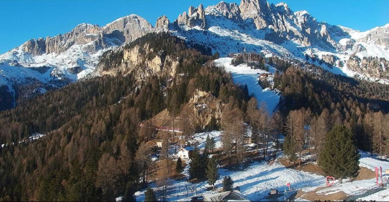 Webcam Vigo di Fassa-Pera-Ciampedie - Vigo - seggiovia Prà Martin 