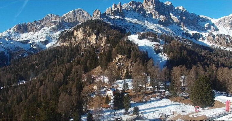 Webcam Vigo di Fassa-Pera-Ciampedie - Vigo - seggiovia Prà Martin