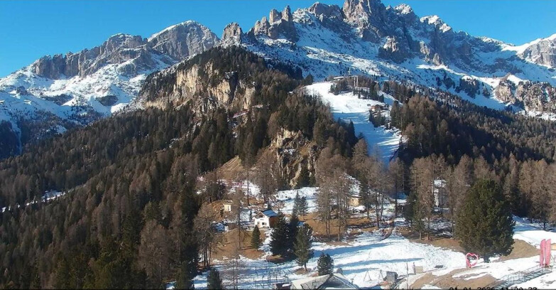 Webcam Vigo di Fassa-Pera-Ciampedie - Vigo - seggiovia Prà Martin