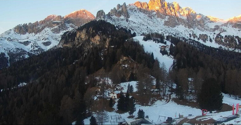 Webcam Vigo di Fassa-Pera-Ciampedie - Vigo - seggiovia Prà Martin