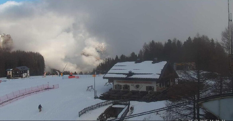 Webcam Vigo di Fassa-Pera-Ciampedìe - Vigo - verso Sassolungo e Pordoi