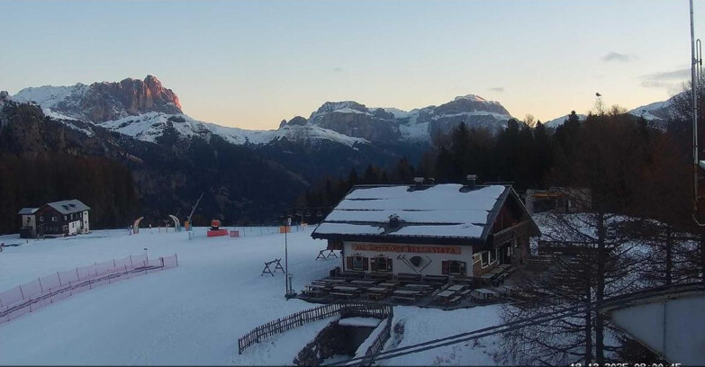 Webcam Vigo di Fassa-Pera-Ciampedìe - Vigo - verso Sassolungo e Pordoi