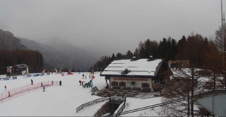 Webcam Vigo di Fassa-Pera-Ciampedìe - Vigo - verso Sassolungo e Pordoi