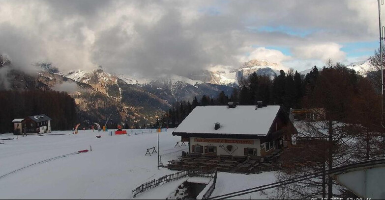 Webcam Vigo di Fassa-Pera-Ciampedìe - Vigo - verso Sassolungo e Pordoi