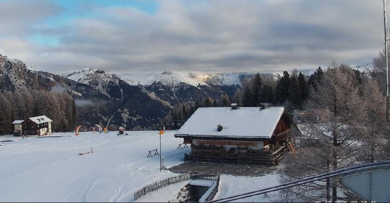 Webcam Виго-ди-Фасса-Пера-Чампедие  - Vigo - verso Sassolungo e Pordoi