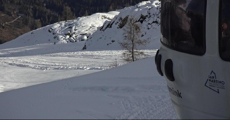 Webcam San Martino di Castrozza - Passo Rolle  - Pista Tognola UNO