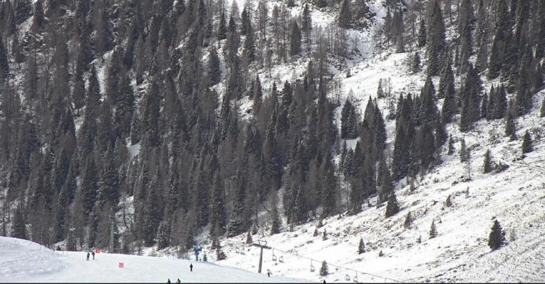 Webcam San Martino di Castrozza - Passo Rolle - Tognola - Pista Scandola