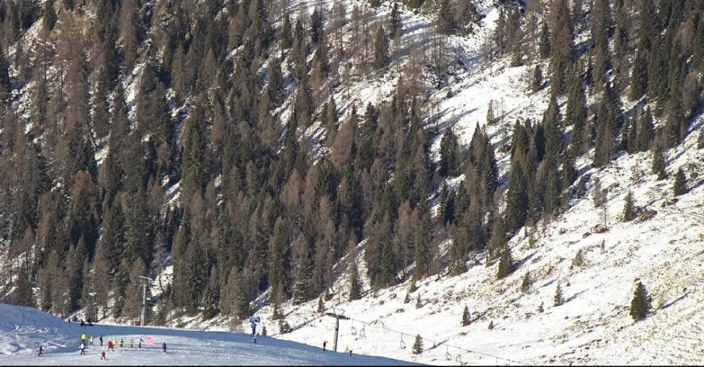 Webcam San Martino di Castrozza - Passo Rolle - Tognola - Piste Scandola