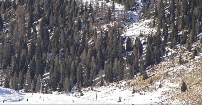 Webcam San Martino di Castrozza - Passo Rolle - Tognola - Piste Scandola