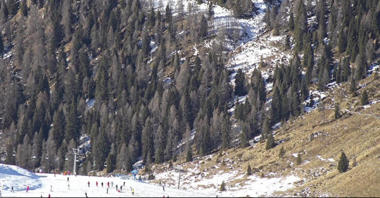 Webcam San Martino di Castrozza - Passo Rolle - Tognola - Piste Scandola