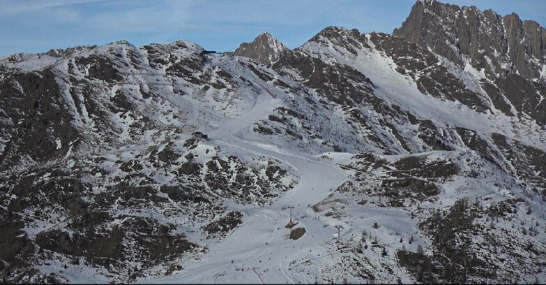 Webcam San Martino di Castrozza - Passo Rolle - Cima Tognola - Pista