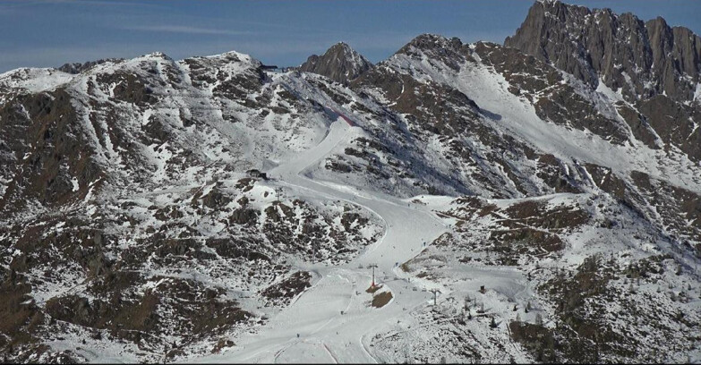 Webcam San Martino di Castrozza - Passo Rolle - Cima Tognola - Pista