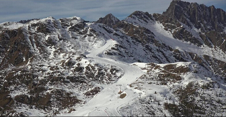 Webcam San Martino di Castrozza - Passo Rolle - Cima Tognola - Pista