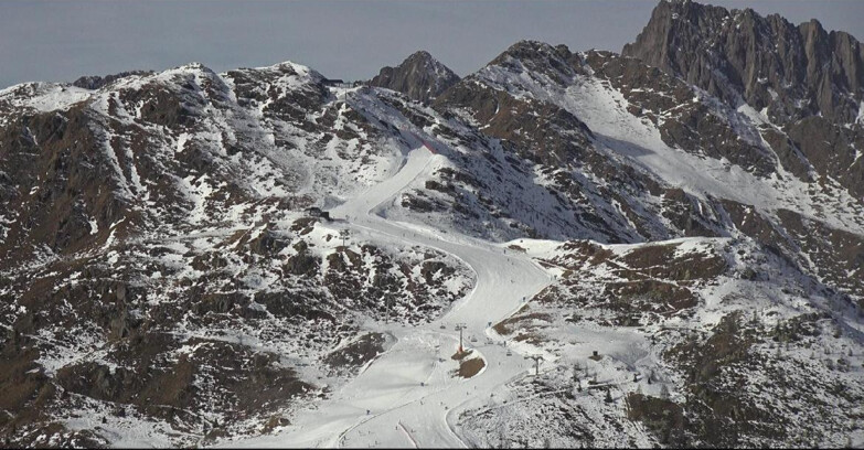 Webcam San Martino di Castrozza - Passo Rolle - Cima Tognola - Pista