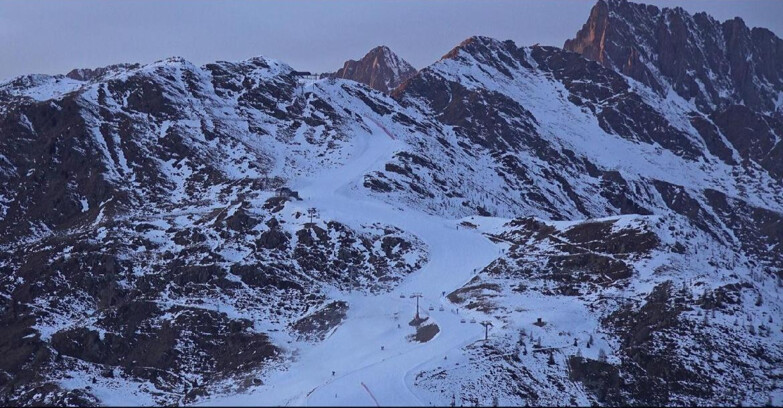 Webcam San Martino di Castrozza - Passo Rolle - Cima Tognola - Pista