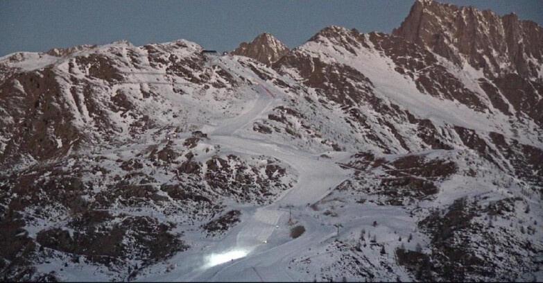 Webcam San Martino di Castrozza - Passo Rolle - Cima Tognola - Pista