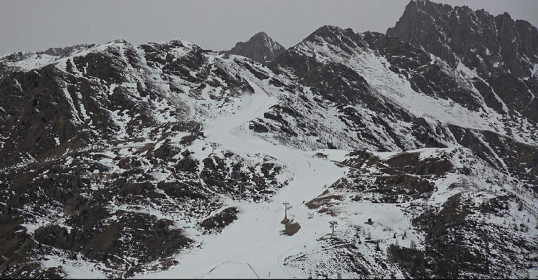 Webcam San Martino di Castrozza - Passo Rolle - Cima Tognola - Pista