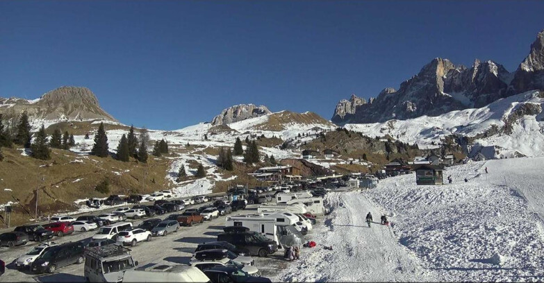 Webcam San Martino di Castrozza - Passo Rolle - Passo Rolle - Castellazzo