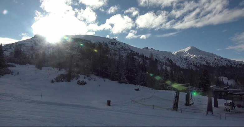 Webcam Сан-Мартино-ди-Кастроцца - Пассо-Ролле - Passo Rolle - Le Pale