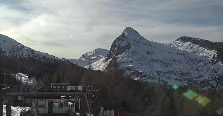 Webcam San Martino di Castrozza - Passo Rolle  - Passo Rolle - Colbricon
