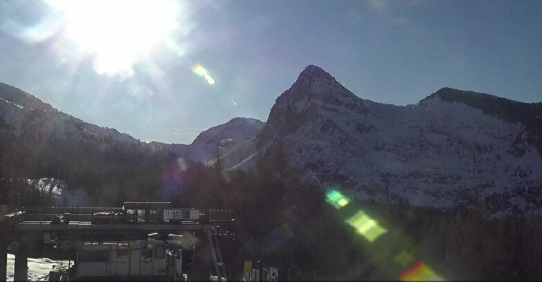 Webcam San Martino di Castrozza - Passo Rolle  - Passo Rolle - Colbricon