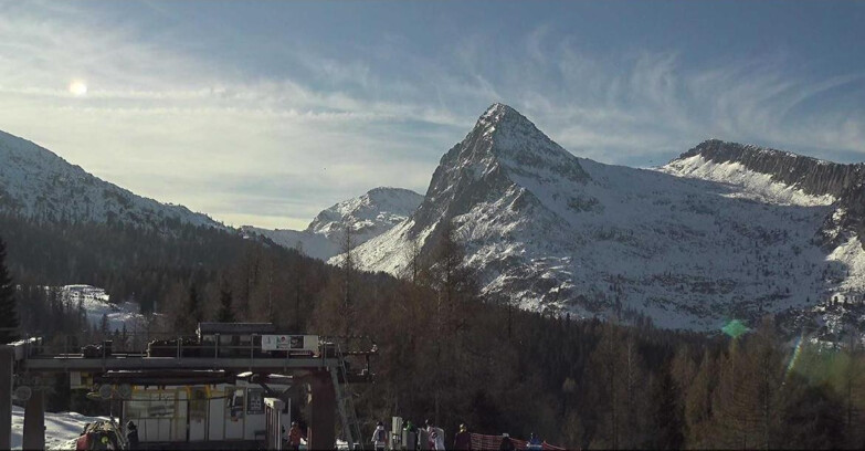 Webcam San Martino di Castrozza - Passo Rolle - Passo Rolle - Colbricon