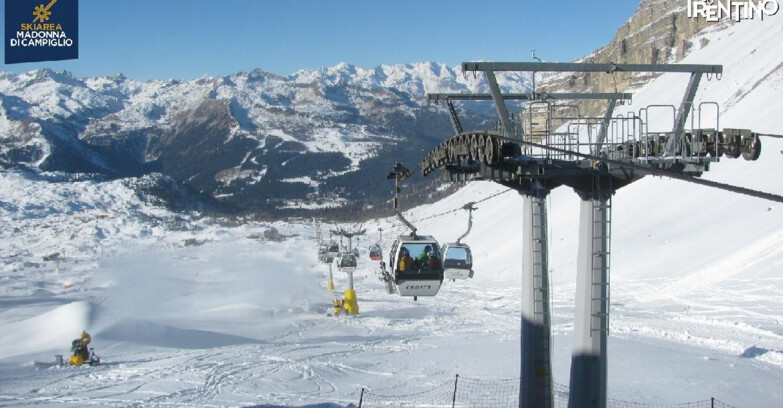 Webcam Madonna di Campiglio - Vista dal Grostè