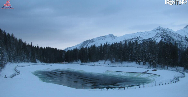 Webcam Madonna di Campiglio (Skiarea Campiglio Dolomiti di Brenta - Val di Sole Val Rendena) - Lago Montagnoli