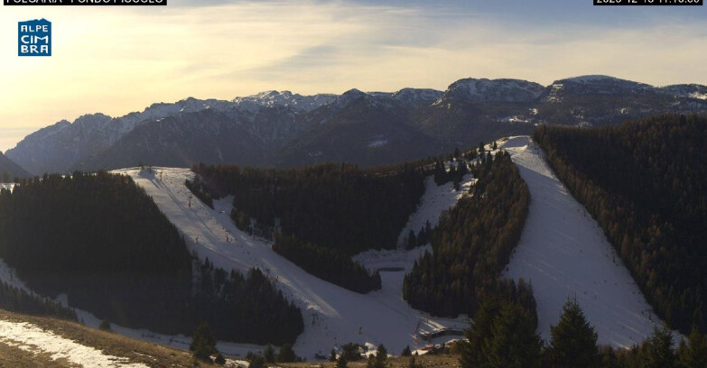 Webcam Skiarea Folgaria-Fiorentini - Folgaria Fondo Piccolo 