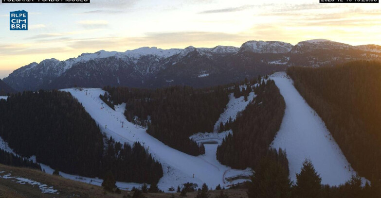 Webcam Skiarea Folgaria-Fiorentini - Folgaria Fondo Piccolo 