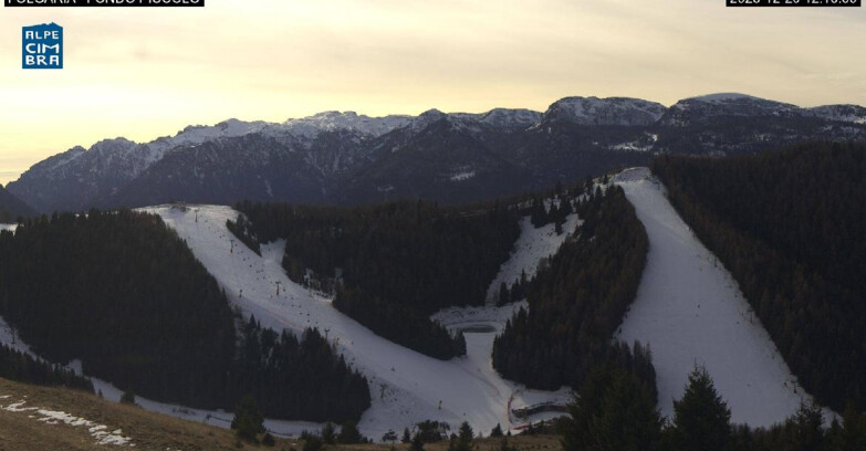 Webcam Skiarea Folgaria-Fiorentini - Folgaria Fondo Piccolo 