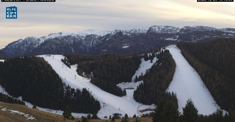 Webcam Skiarea Folgaria-Fiorentini - Folgaria Fondo Piccolo 