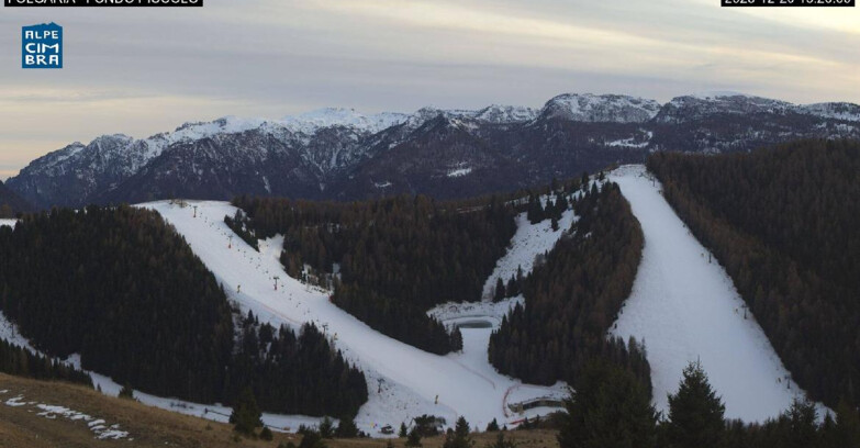 Webcam Skiarea Folgaria-Fiorentini - Folgaria Fondo Piccolo 