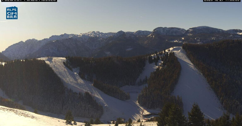 Webcam Skiarea Folgaria-Fiorentini - Folgaria Fondo Piccolo 