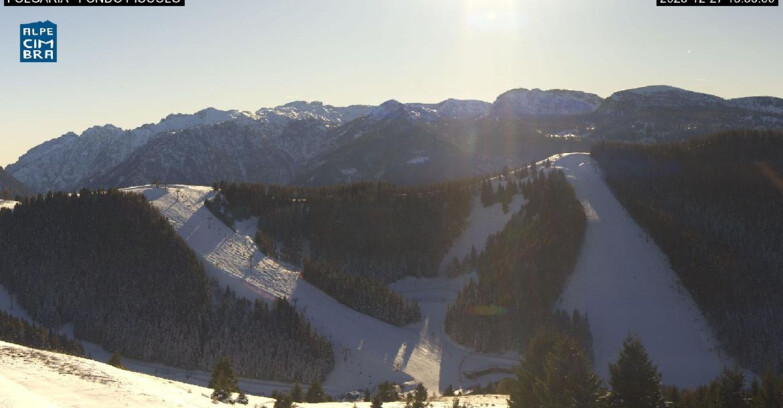 Webcam Skiarea Folgaria-Fiorentini - Folgaria Fondo Piccolo 