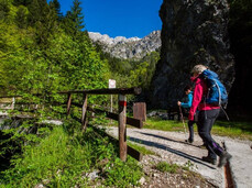 Wandern zwischen Dolomiten und Gardasee