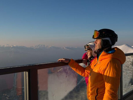 Monte Bondone – Trentino Ski Sunrise snow and breakfast at first light
